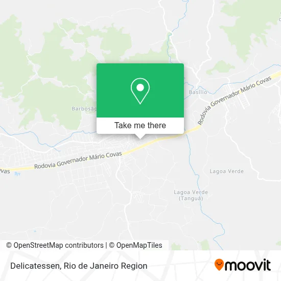 Delicatessen map