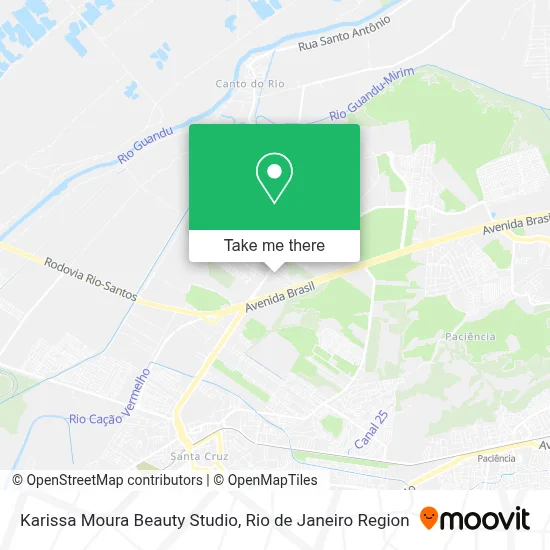 Karissa Moura Beauty Studio map