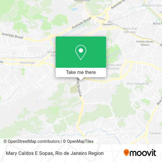 Mary Caldos E Sopas map