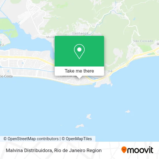 Malvina Distribuidora map