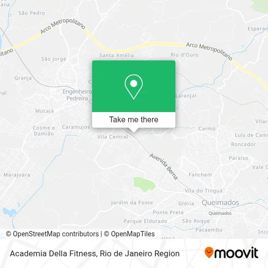 Academia Della Fitness map