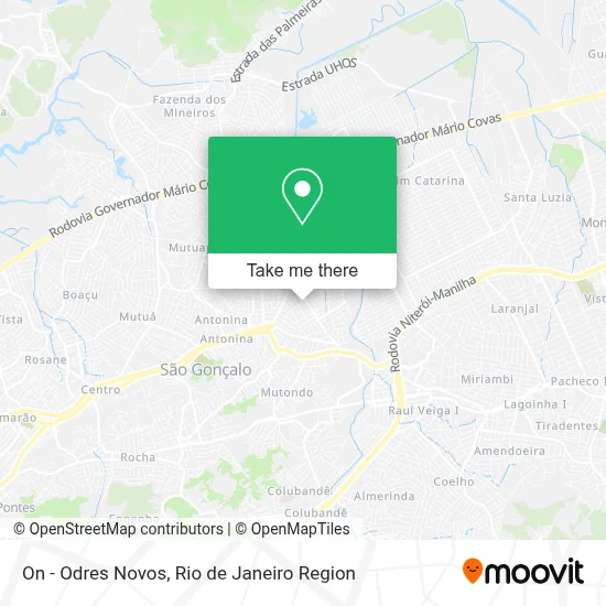 On - Odres Novos map