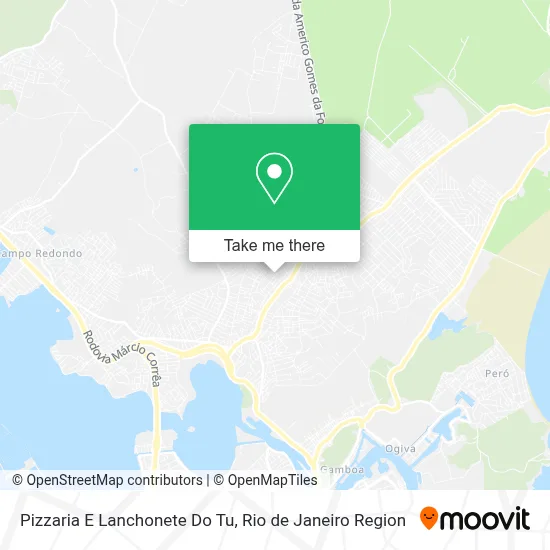 Pizzaria E Lanchonete Do Tu map