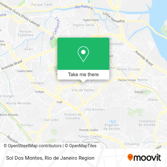 Sol Dos Montes map