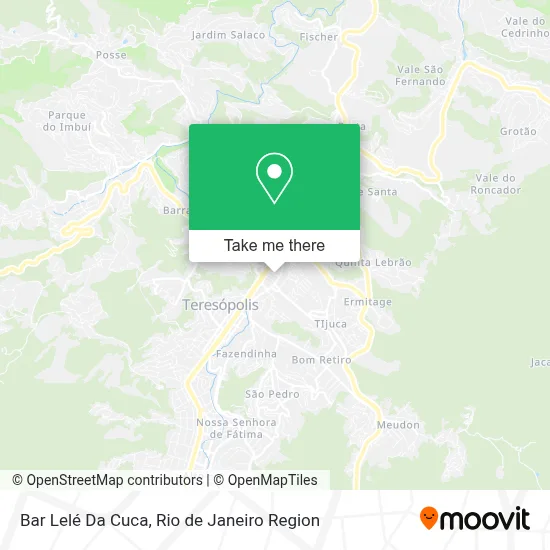 Bar Lelé Da Cuca map