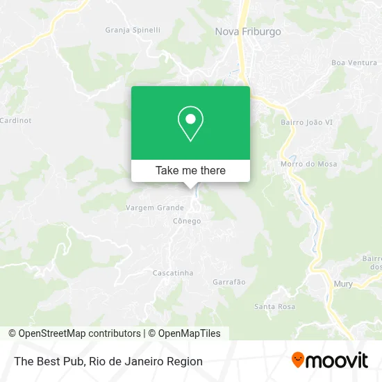 The Best Pub map