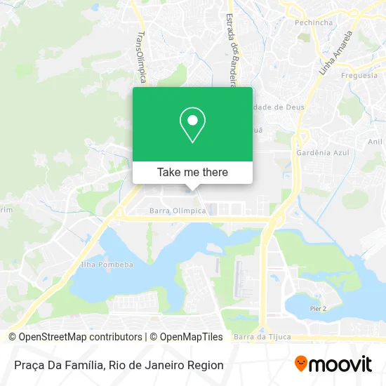 Praça Da Família map