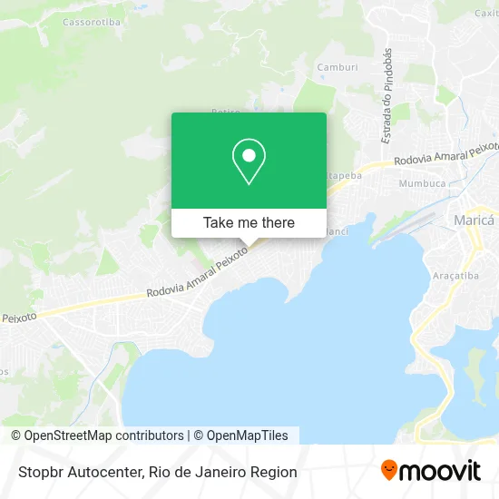 Stopbr Autocenter map