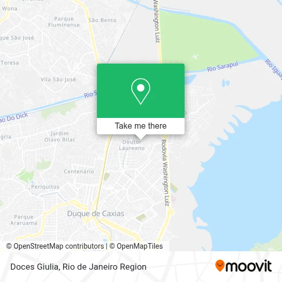 Doces Giulia map