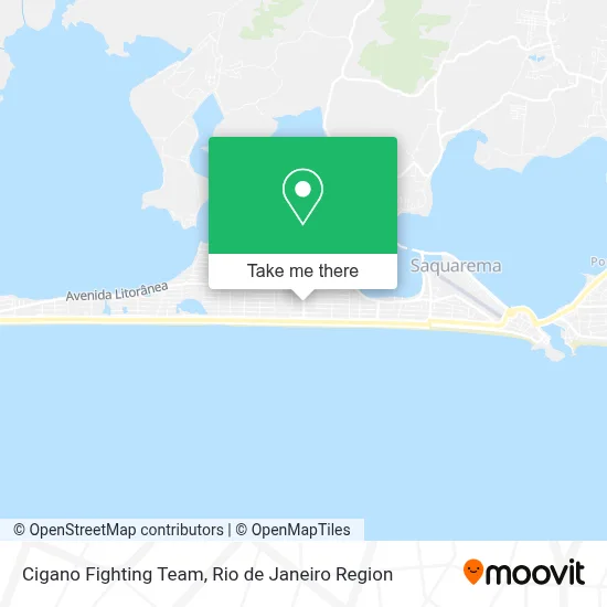 Cigano Fighting Team map