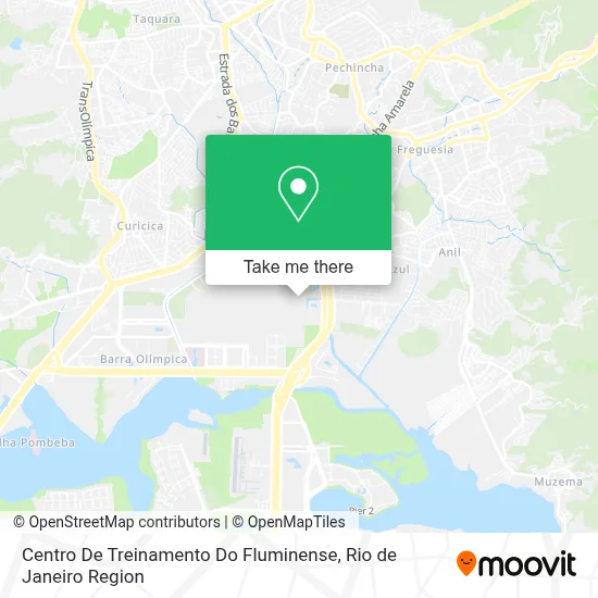 Centro De Treinamento Do Fluminense map