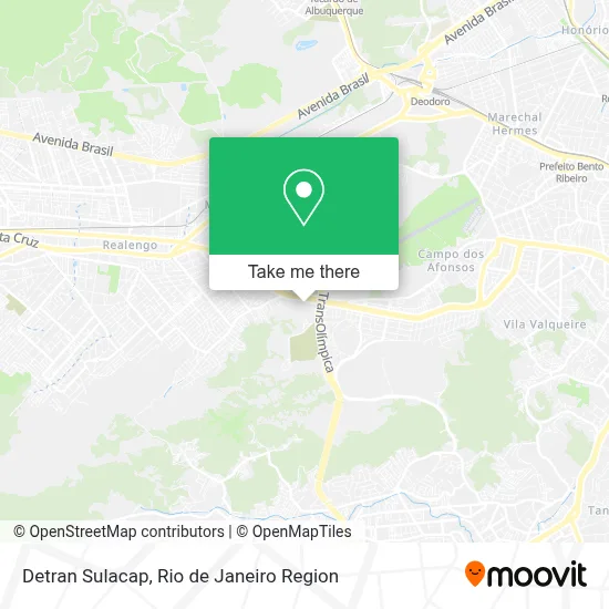 Detran Sulacap map