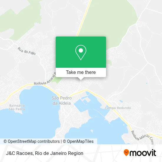J&C Racoes map