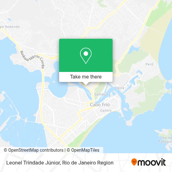 Leonel Trindade Júnior map