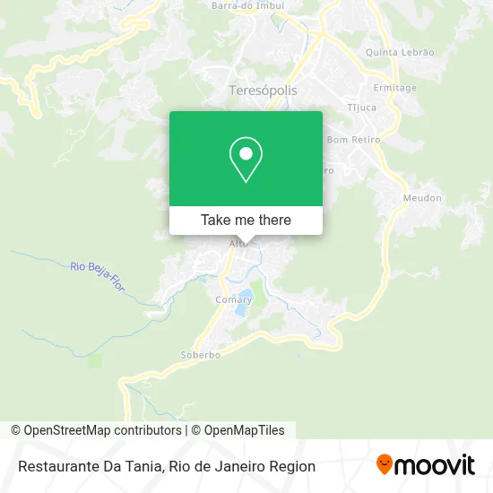 Restaurante Da Tania map