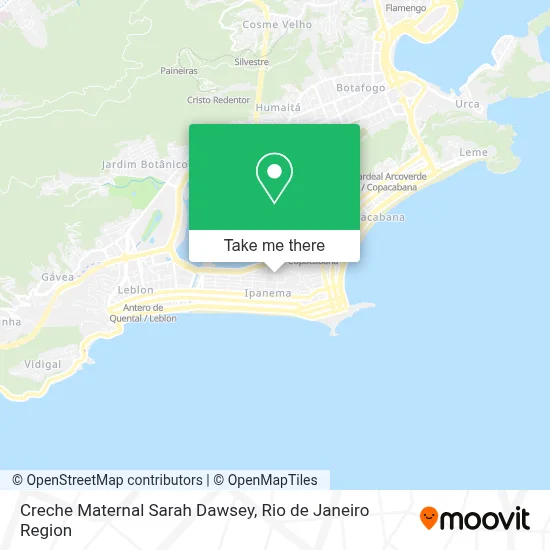 Creche Maternal Sarah Dawsey map