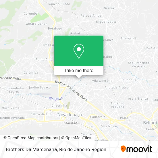 Brothers Da Marcenaria map