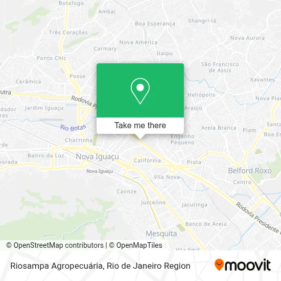Riosampa Agropecuária map