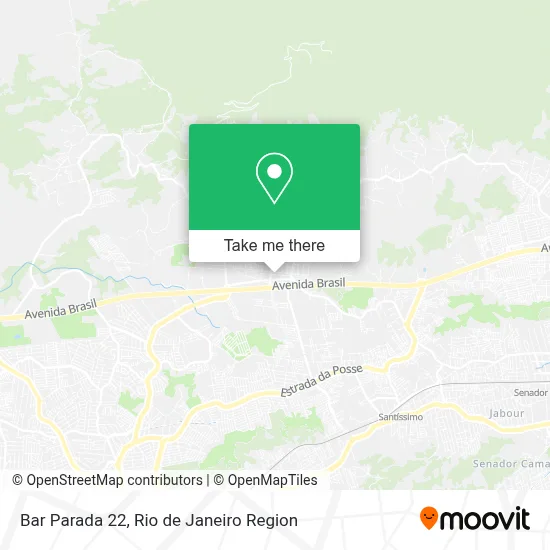 Bar Parada 22 map