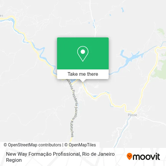 New Way Formação Profissional map