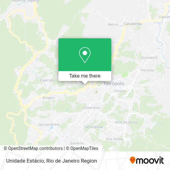 Unidade Estácio map
