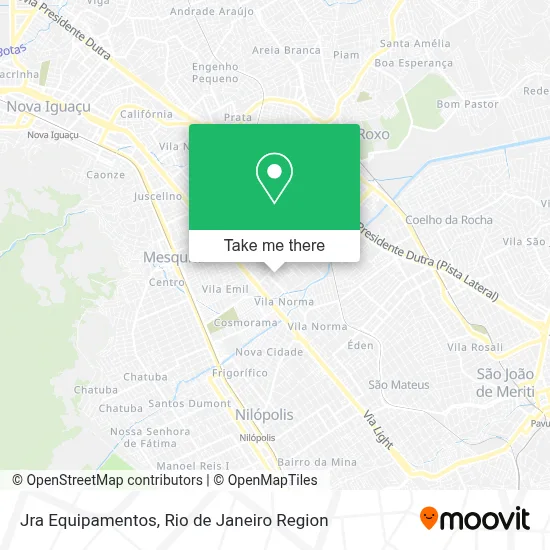 Jra Equipamentos map