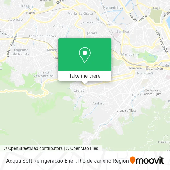 Acqua Soft Refrigeracao Eireli map