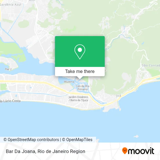 Bar Da Joana map