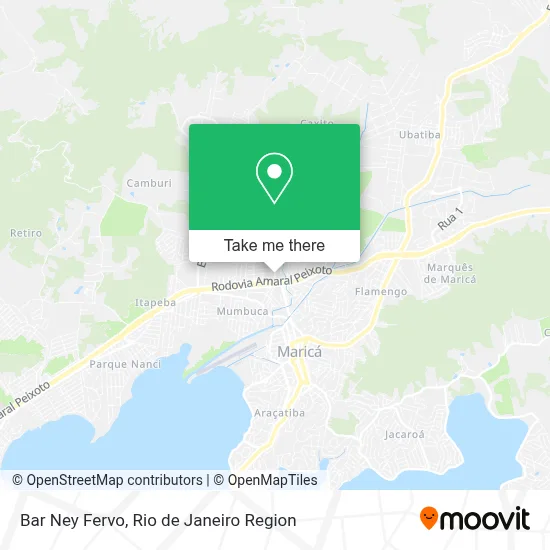 Bar Ney Fervo map