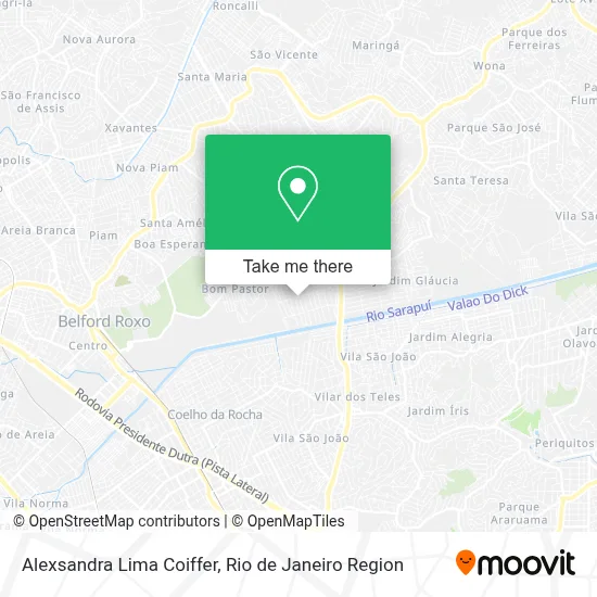 Alexsandra Lima Coiffer map
