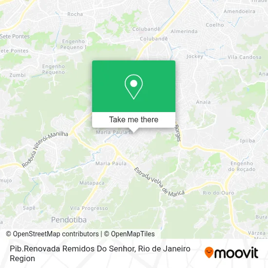 Pib.Renovada Remidos Do Senhor map
