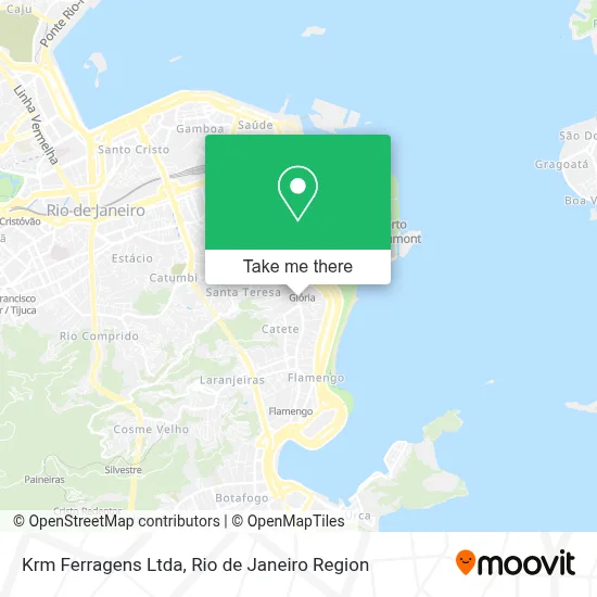 Krm Ferragens Ltda map