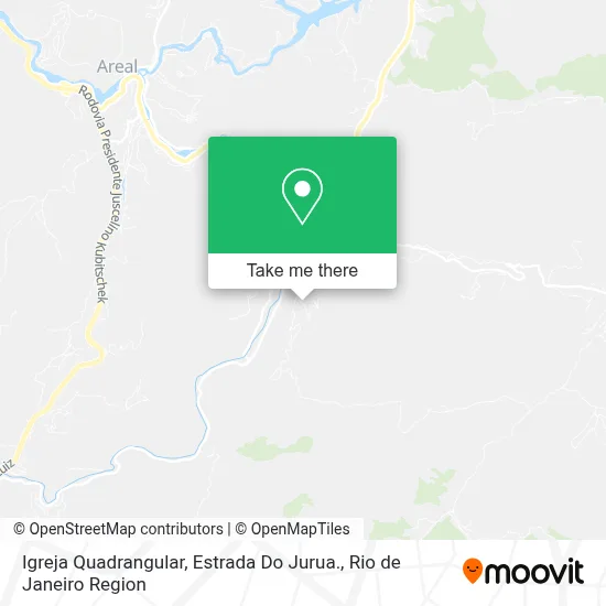 Igreja Quadrangular, Estrada Do Jurua. map