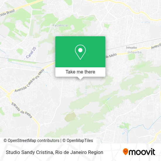 Studio Sandy Cristina map