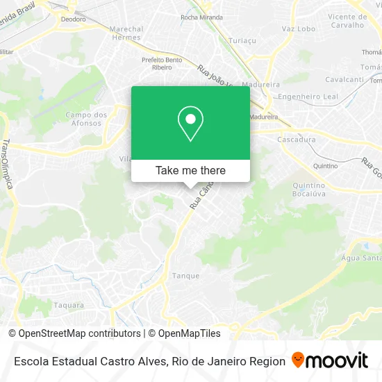 Escola Estadual Castro Alves map