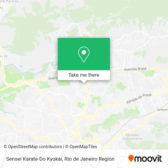 Sensei Karate-Do Kyokai map