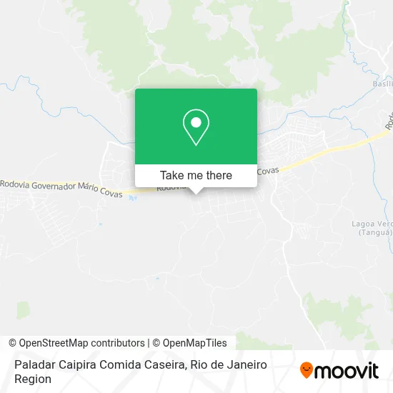 Paladar Caipira Comida Caseira map