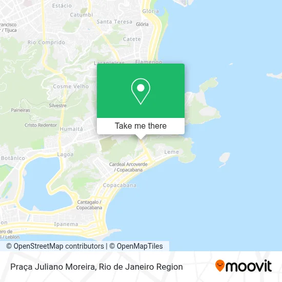 Praça Juliano Moreira map