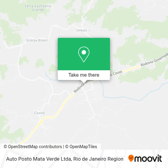 Auto Posto Mata Verde Ltda map