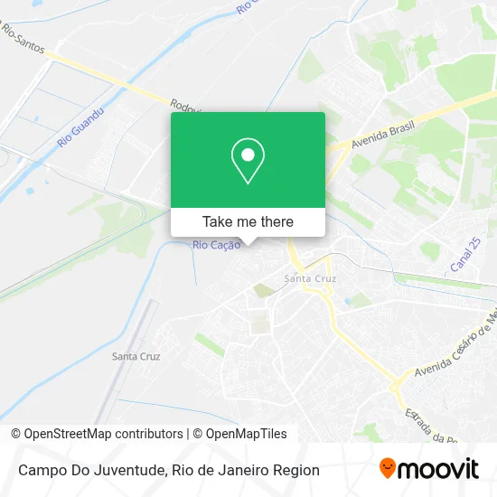 Campo Do Juventude map