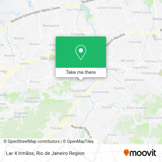 Lar 4 Irmãos map