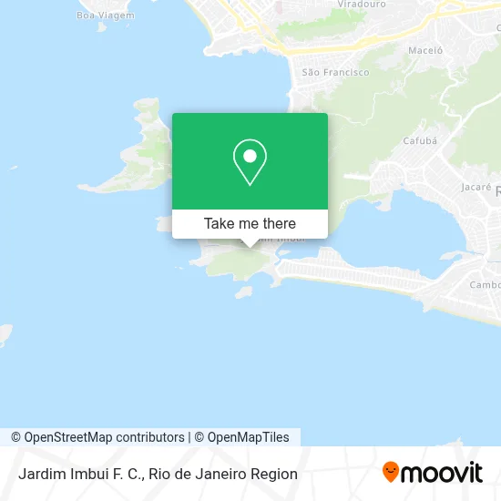 Jardim Imbui F. C. map