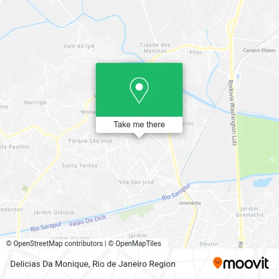 Delicias Da Monique map