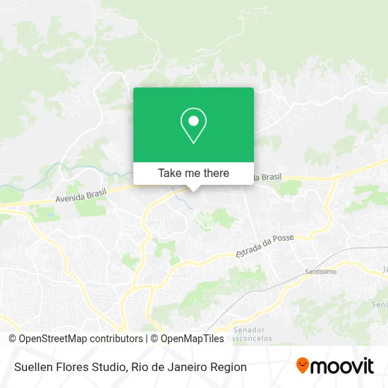 Suellen Flores Studio map