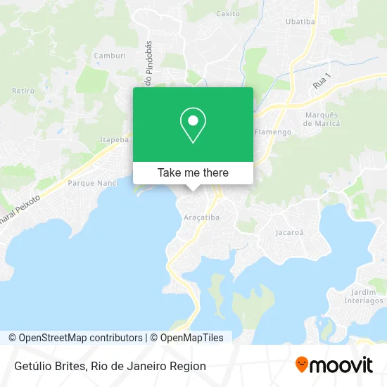 Getúlio Brites map