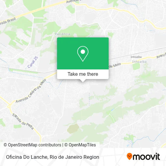 Oficina Do Lanche map