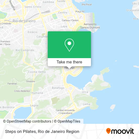 Steps on Pilates map