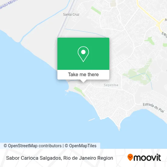 Sabor Carioca Salgados map