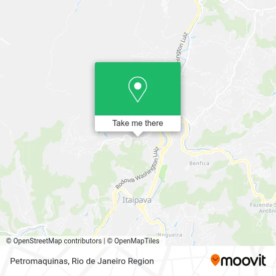 Petromaquinas map