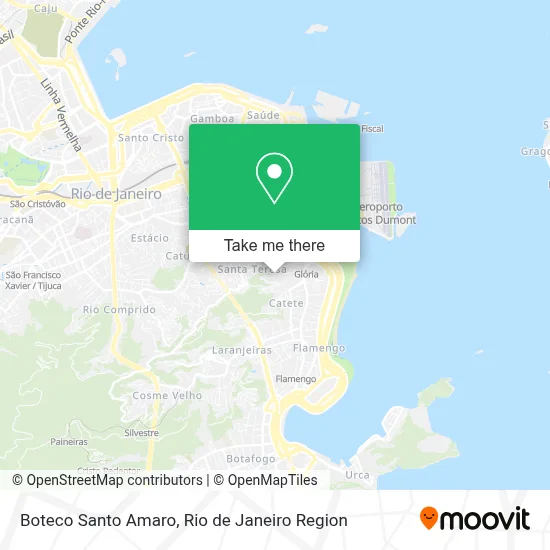Boteco Santo Amaro map